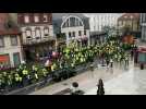 Les gilets jaunes en plein centre-ville de Forbach