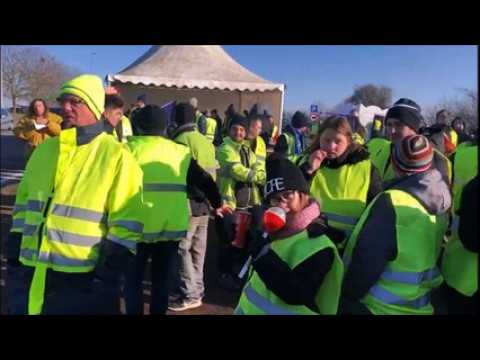 Phalsbourg : les Gilets jaunes défilent dans la bonne humeur
