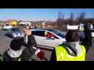 Gilets jaunes : klaxons au rond point de Longeville