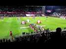 L'entrée des joueurs à  Saint-Symphorien pour le derby