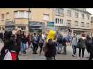 Les lycéens manifestent dans les rues de Freyming-Merlebach