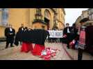 A Metz,  avocats et magistrats enterrent Madame Justice - Label : Le Républicain Lorrain - Category : News