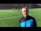 Sarreguemines : Un entraînement avec section sportive football du collège Jean-Jaurès