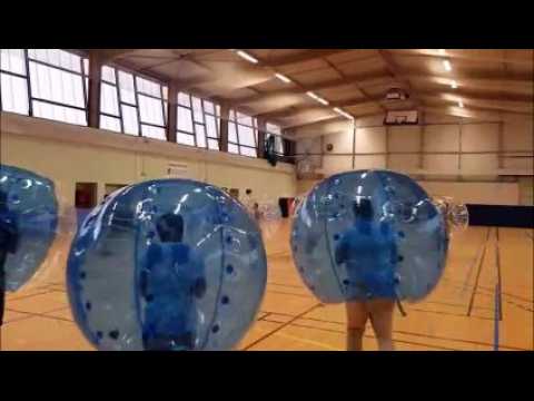 Opération footbulle au gymnase Jean Jaurès de Sarreguemines ce dimanche