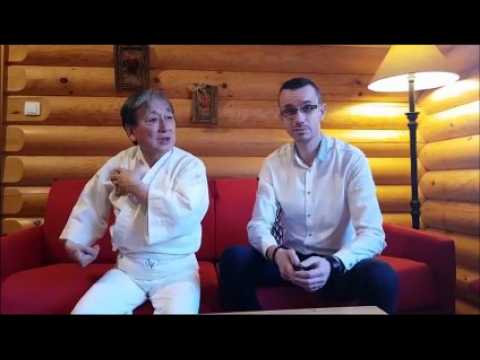 Metz : une séance avec Maître Ohashi grand maître japonais  international d'aïkido et de shiatsu