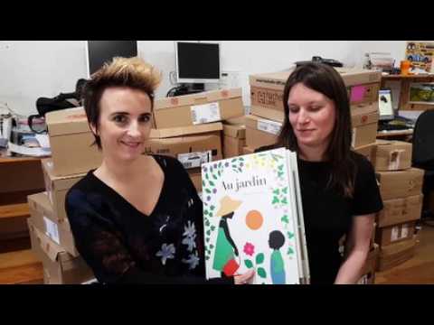 Metz : Julie Remy de la librairie Le Préau présente le livre de l'illustratrice Emma Giuliani
