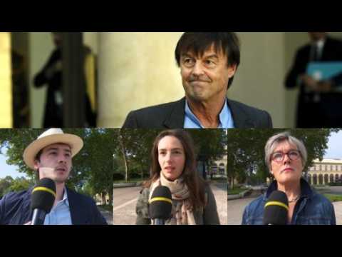 Démission de Nicolas Hulot : vos réactions en vidéo