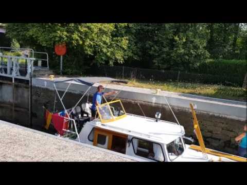 Sarreguemines : un matin sur le canal de la Sarre