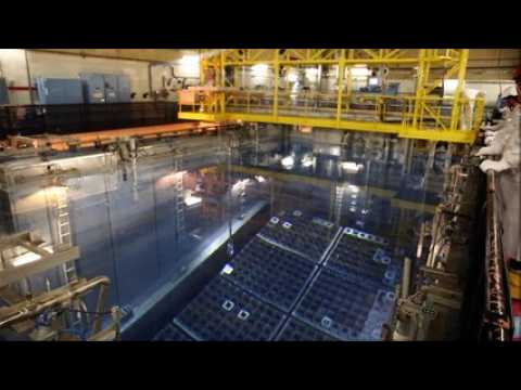 La centrale nucléaire de Cattenom vue de l'intérieur