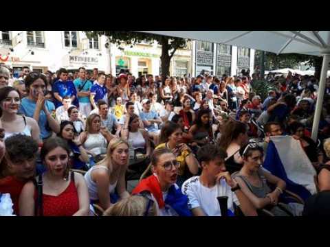 Thionville s’enflamme après le premier but des Bleus !