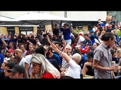 France-Croatie : la joie à  Thionville