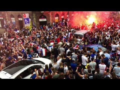 France-Croatie : la joie à Sarreguemines