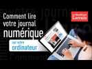Comment lire votre Journal Numérique sur votre ordinateur