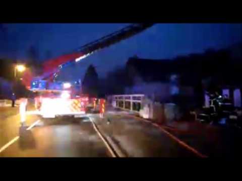 Le feu ravage une maison à Longeville