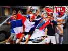 La liesse dans les rues de Sarrebourg après la victoire des Bleus