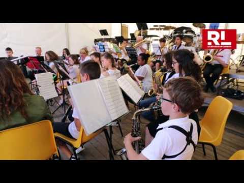 L'harmonie municipale des jeunes à Forbach