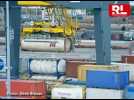 Quand les camions montent sur les trains... - Label : Le Républicain Lorrain - Category : News