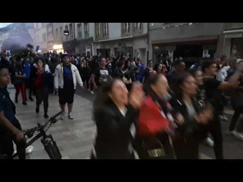 Victoire de la France : explosion de joie à Thionville