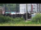Accident sur un train &agrave; la gare de triage de Woippy - Label : Le Républicain Lorrain - Category : News