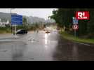 Forbach : les routes totalement inond&eacute;es - Label : Le Républicain Lorrain - Category : News