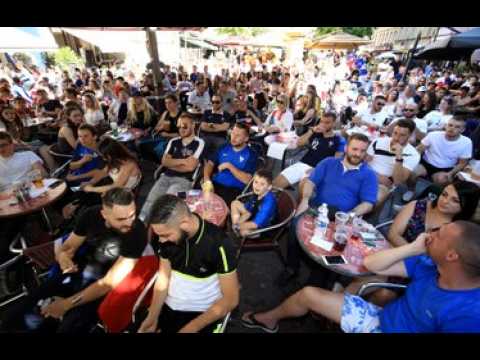 Danemark-France, le match vu des terrasses avec les supporters