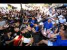 Danemark-France, le match vu des terrasses avec les supporters