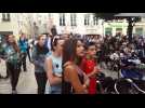 Thionville : la Marseillaise annonce le d&eacute;but du choc entre la France et la Belgique - Label : Le Républicain Lorrain - Category : Sport