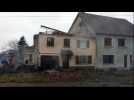 Démolition de trois maisons à Hilsprich