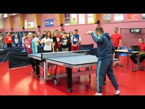 Ping pong: tentative de record de monde à Forbach pour le Téléthon