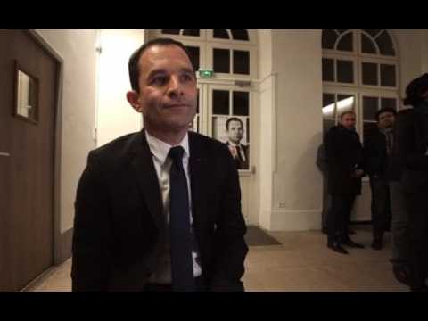 Benoît Hamon à Nancy : "Quand on est candidat à la présidentielle, c'est pour gagner!"