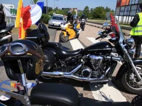 Les motards en colère manifestent dans le secteur de Metz