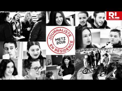 Journaliste en résidence à Metz : Leila Khouiel en meneuse de jeu au lycée Schuman