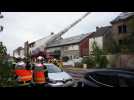 Audun-le-Tiche : l’ancien presbytère en feu