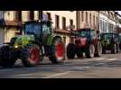 Sarreguemines : 31 tracteurs en cortège vers la sous-préfecture