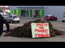 Les agriculteurs manifestent &agrave; Sarrebourg - Label : Le Républicain Lorrain - Category : News