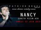 EXCLUSIF. Patrick Bruel vous donne rendez-vous en plein air au Zenith de Nancy le 22 juin 2019