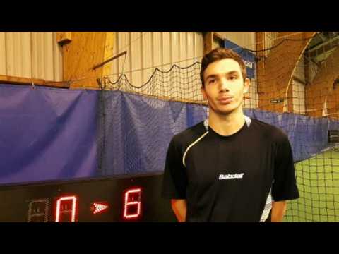 VIDEO. Tennis : Hugo Schott a vécu «  le plus beau moment » de sa carrière à Sarreguemines
