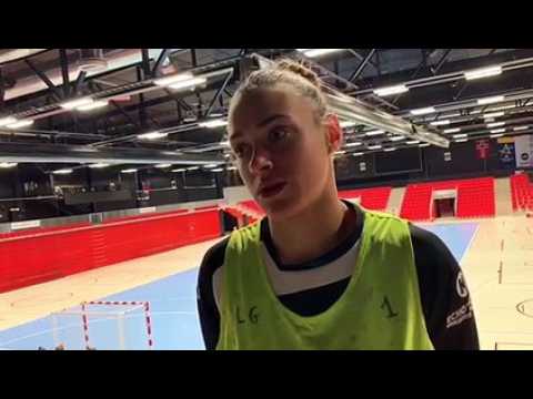 Laura Glauser (Metz Handball) : "Il faut absolument gagner à Larvik"