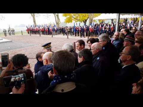 Emmanuel Macron rencontre les élus à Morhange