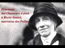 Chanson des Chasseurs à pied en hommage à Marie Sautet, marraine des Poilus