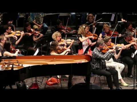 Le Symphonique Thionville-Moselle en répétition avant le concert avec Jane Birkin