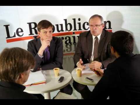 Gare TGV à Vandières : Patrick Weiten et Mathieu Klein face à face