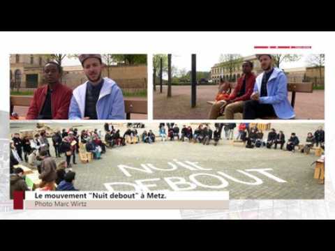 Badrou Saïd Abdallah et Mehdi Meklat et le mouvement "Nuit debout"