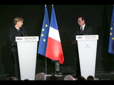 De Sarrebruck à Metz, regards croisés sur Angela Merkel et François Hollande
