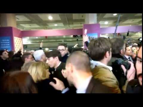 L'arrivée de François Fillon au Salon de l'agriculture