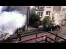Metz : deux voitures en flammes a...