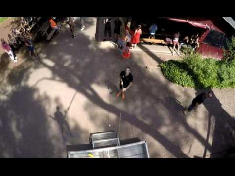 On a testé pour vous la "Catapulte Aventure" avec une caméra GoPro à Pierre-Percée