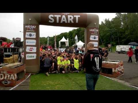 VIDEO 3 The Mud Day d'Amnéville : 8 000 participants dans la neige et la...