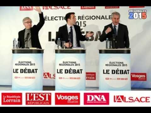 Débat des Régionales en Acal : opposition de styles entre Masseret, Philippot et Richert