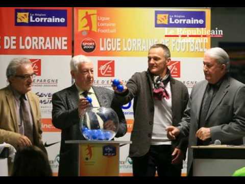 Coupe de Lorraine : Albert Cartier en meneur de jeu pour le tirage au sort des 8èmes de finale